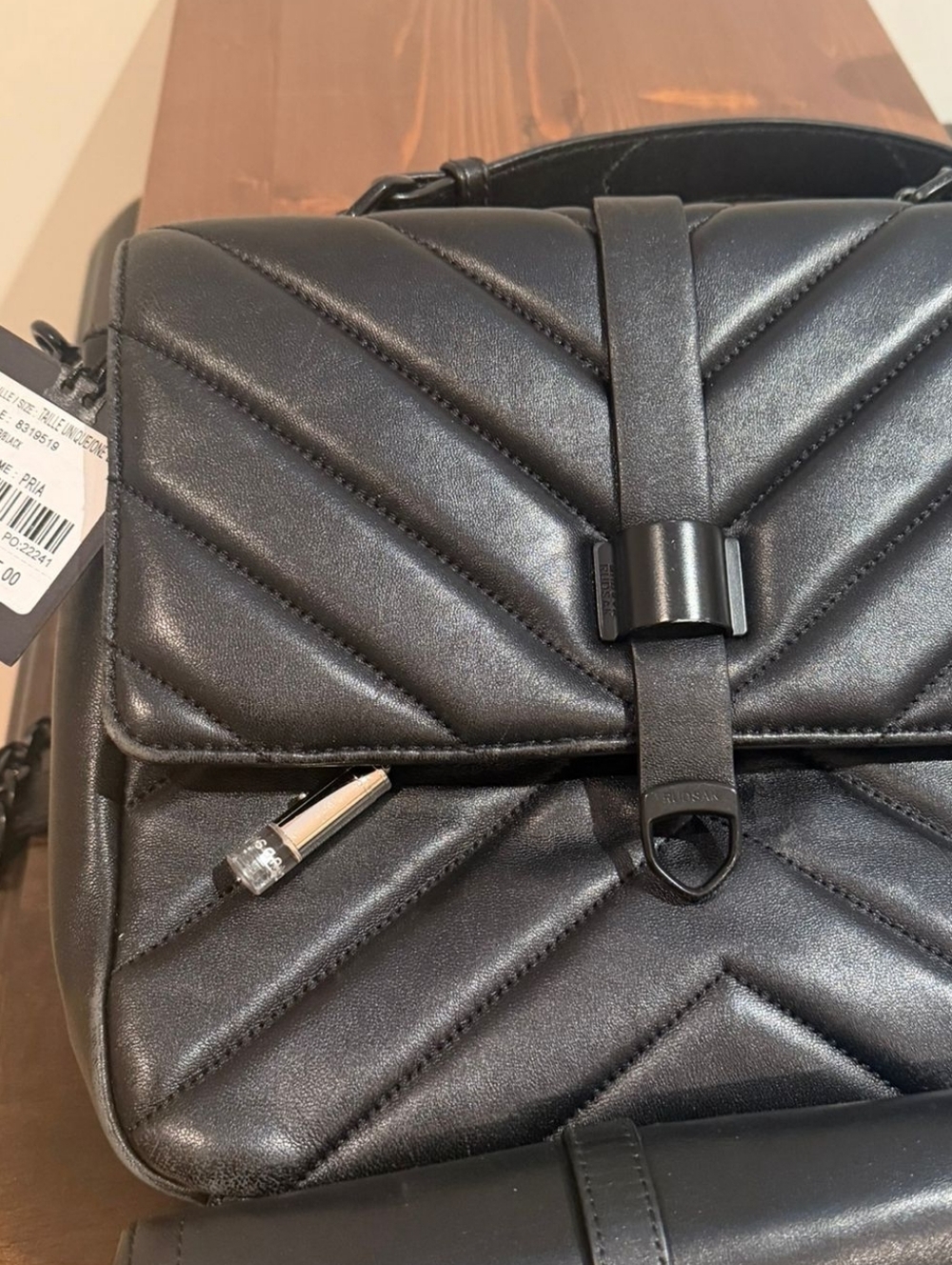 Rudsak leather Quilted Top-Handle Shoulder Bag - Picture 3 of 14